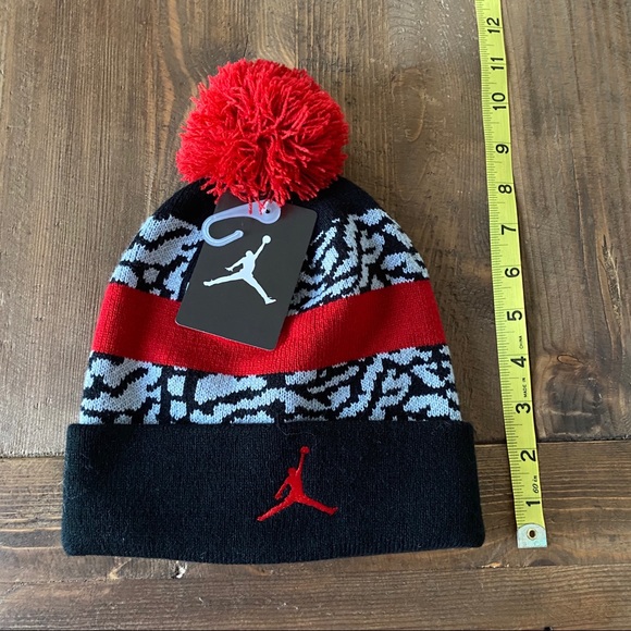 SOLD: NIKE Air Jordan Jumpman Knit Winter Hat - Picture 2 of 6